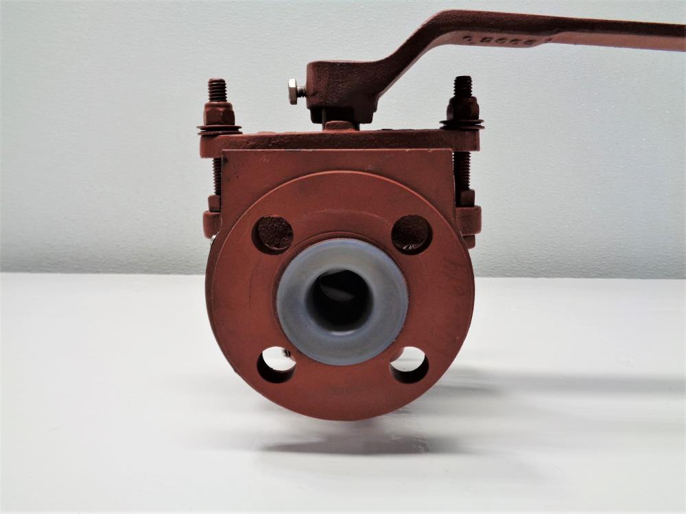 ChemValve 1" 150# PFA Lined Plug Valve #790-150